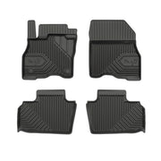 Tapis de Sol de Voiture pour Nissan Leaf II 2018-2025 TPE Imperméable Noir 4Pcs
