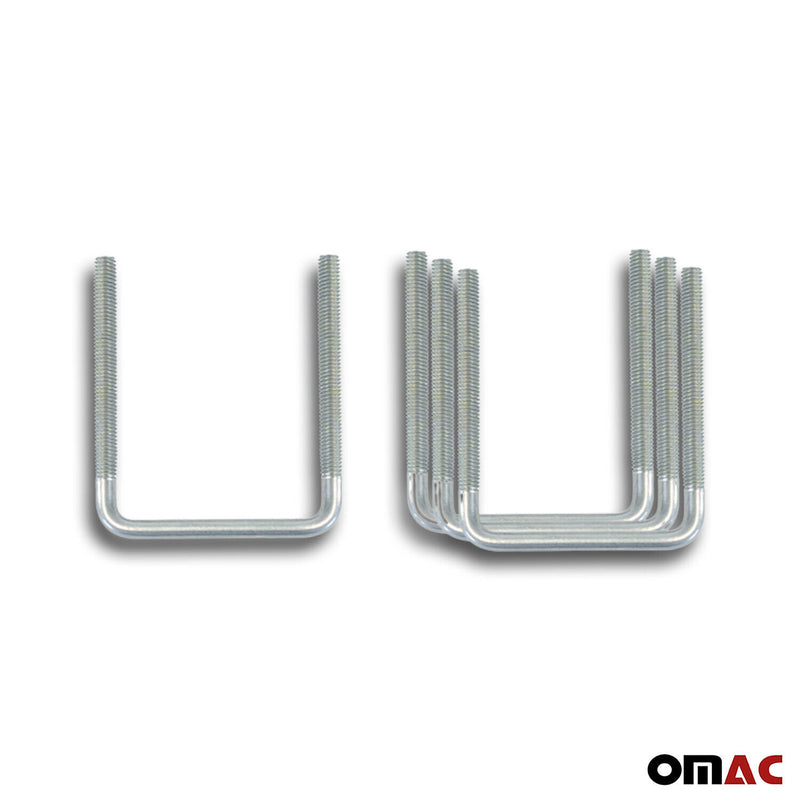 Menabo U-Fixation Kit U-étrier 80mm - pour coffre de toit boîte de toit