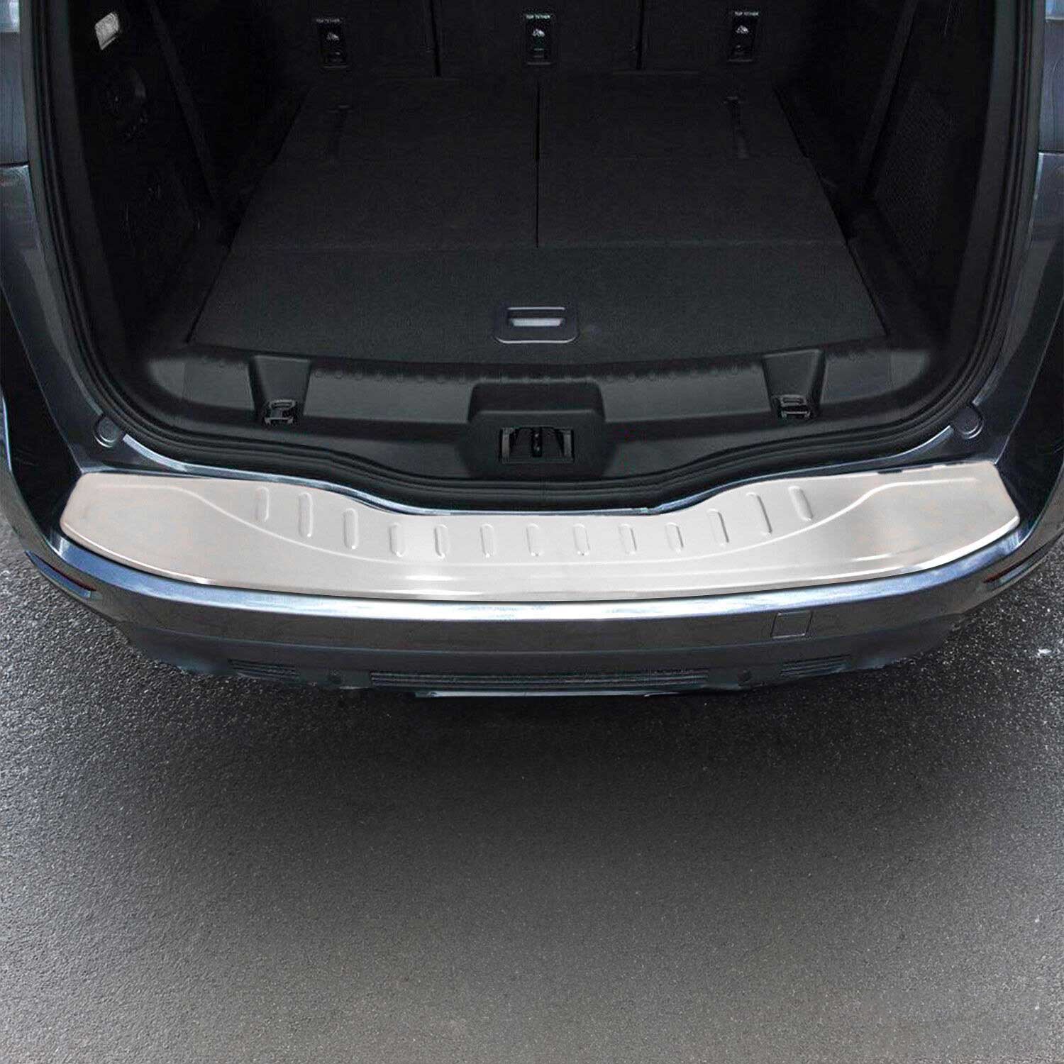 Protection de Pare-Chocs Arrière pour Ford S-Max I 2006-2014 Inox finition polie
