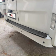 Protection Seuil de Pare-chocs Arriére pour Opel Movana 2010-2021 Aluminium Noir