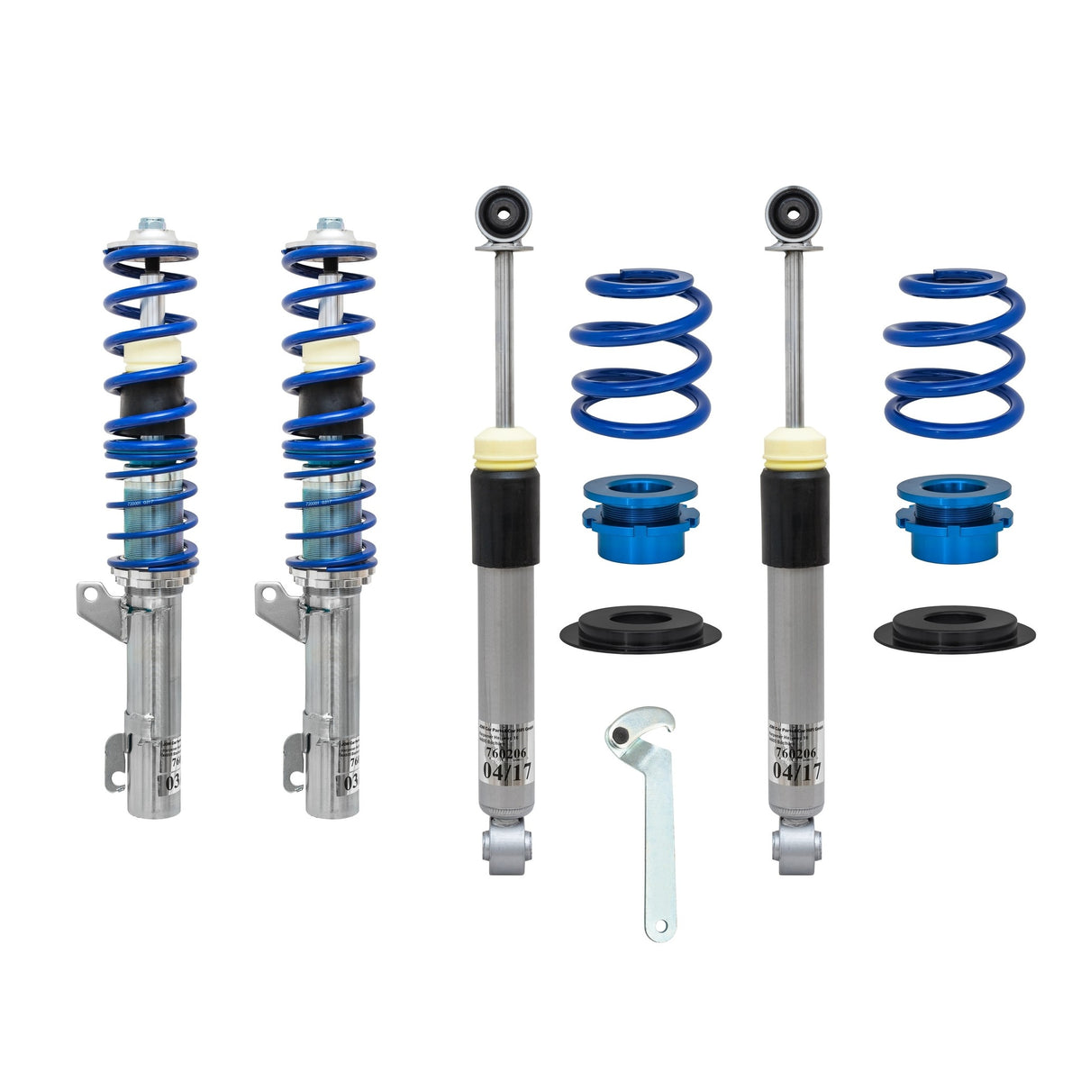JOM BlueLine Combinés Filetés pour Seat Leon 1M 4Drive 1.8T 1.9TDi 2000-05