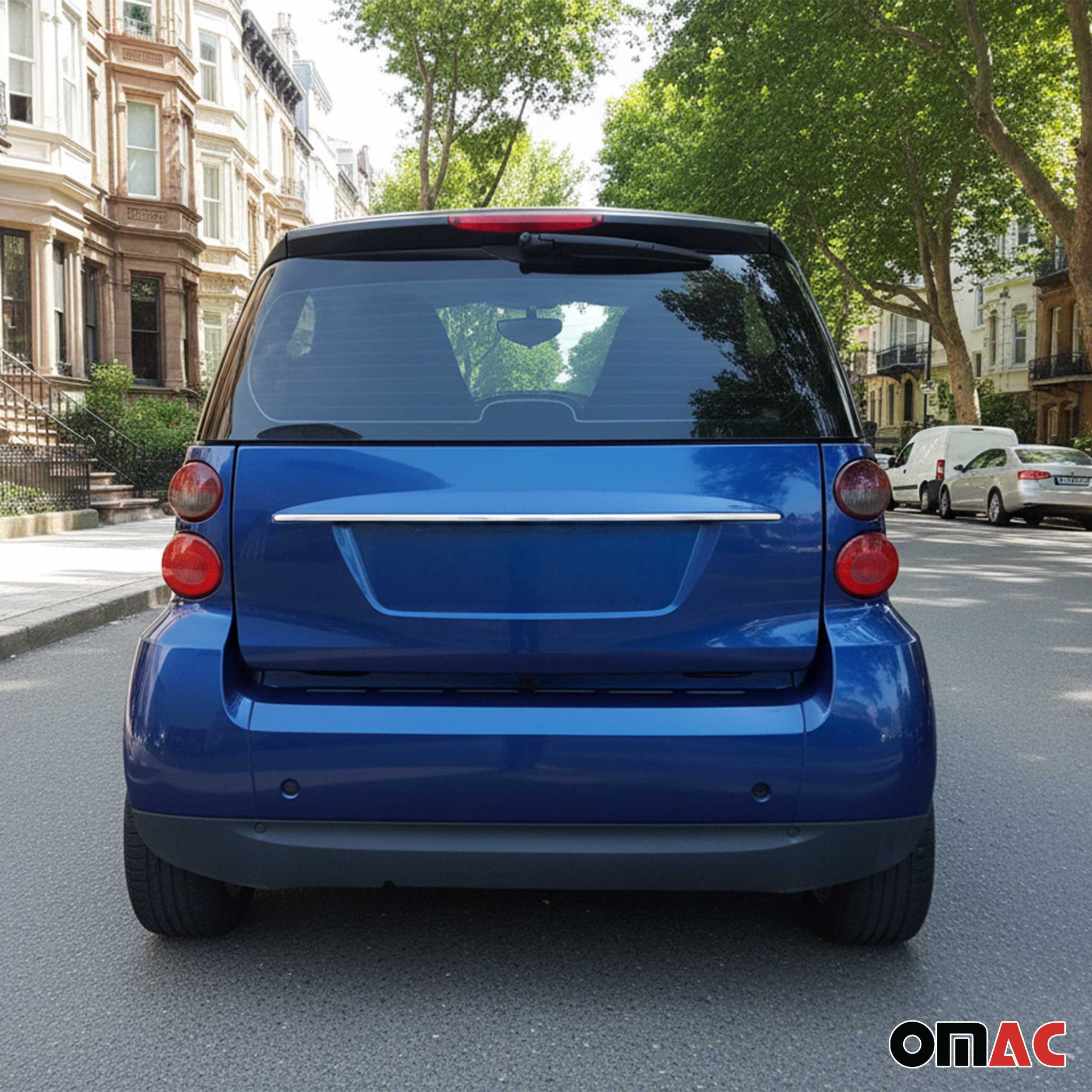 Poignée de Coffre Arrière pour Smart ForTwo 2007-2014 acier inox