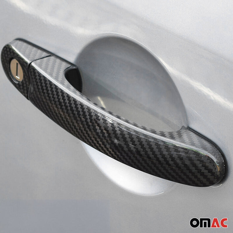 Poignée de porte latérale pour VW T6 T6.1 Transporter 2015-2024 4Portes carbone