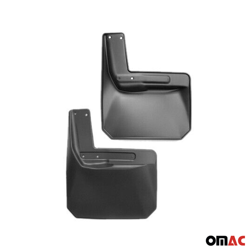 Bavettes Garde Boue pour Jeep Wrangler 2007-2018 Avant et Arrière Noir 4Pcs