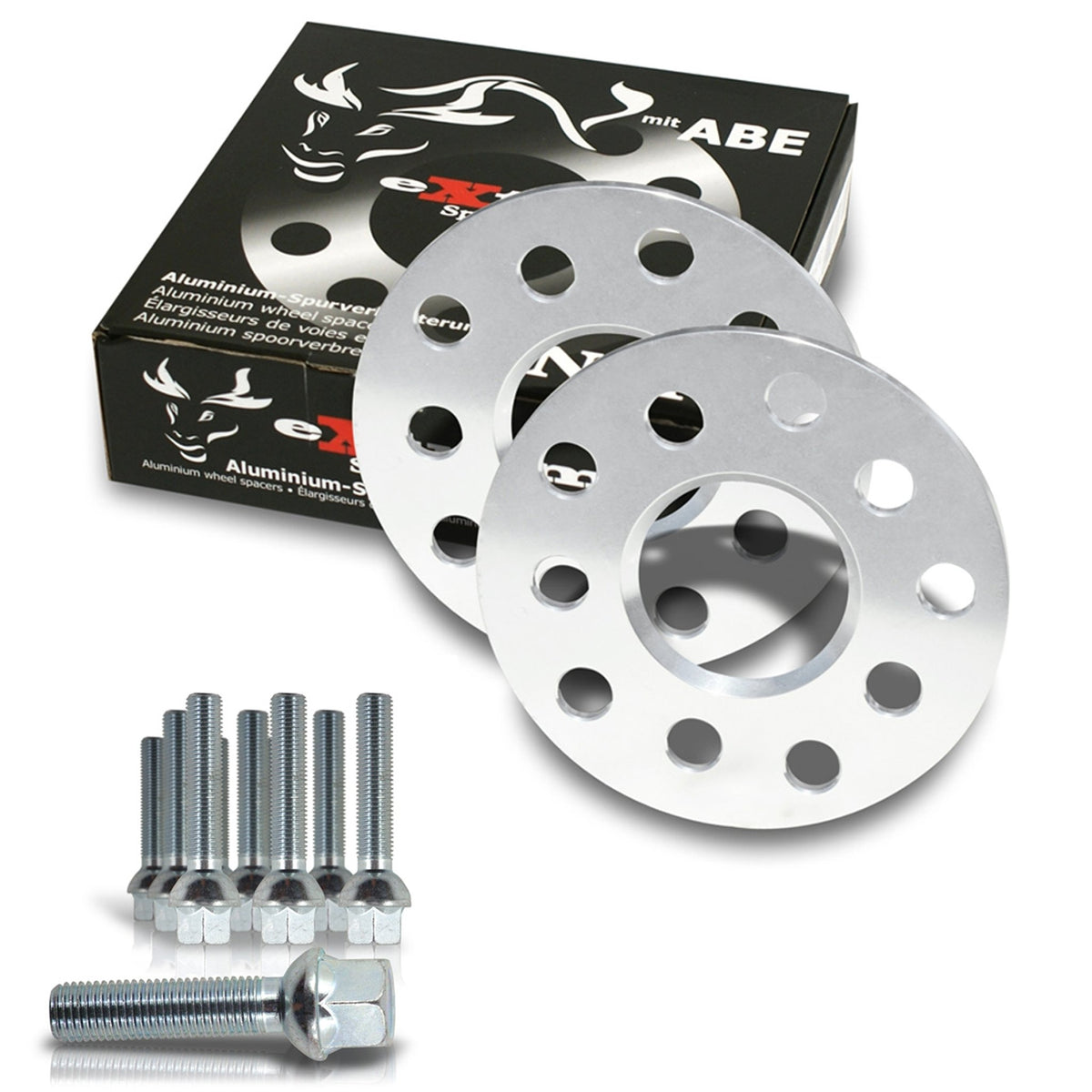 JOM Kit Élargisseurs de Voie 10mm pour VW T-Cross (C1) mit ABE Aluminium