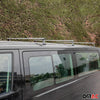 Barres de toit transversales pour Nissan Primastar 2001-2014 gris en Acier