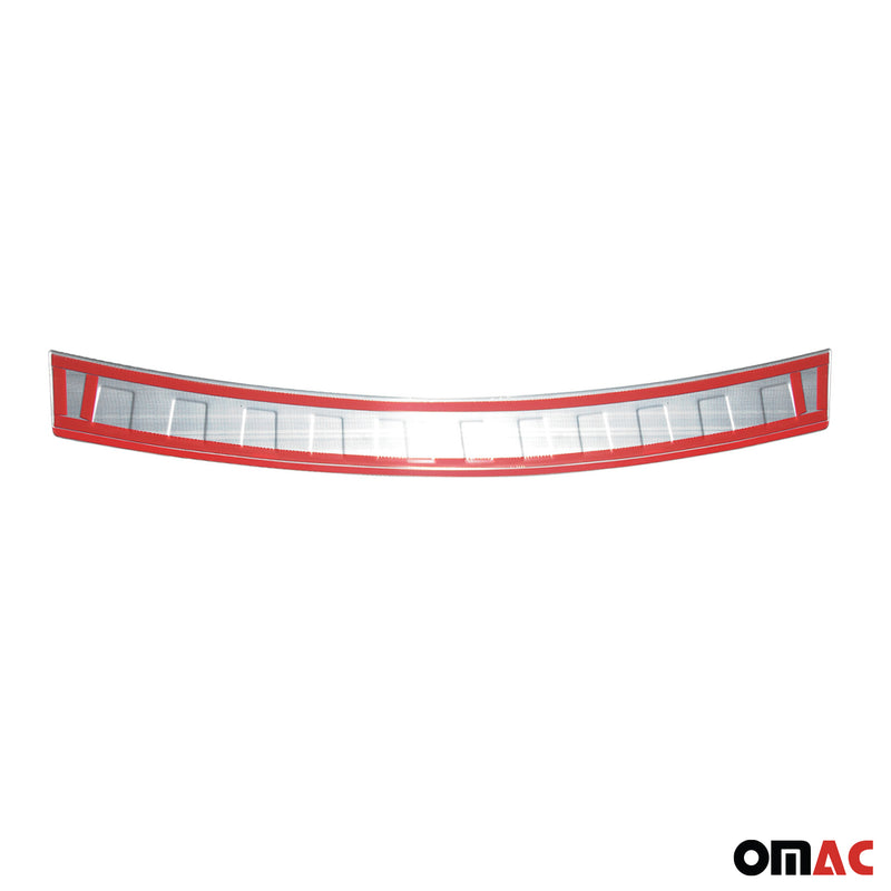 Protection Seuil de Pare-chocs Arriére Pour Skoda Roomster 2006-2015 Brossé