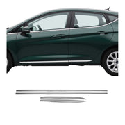 Garniture Baguette de porte latérale pour Ford Fiesta 2017-2024 acier inox 4Pcs