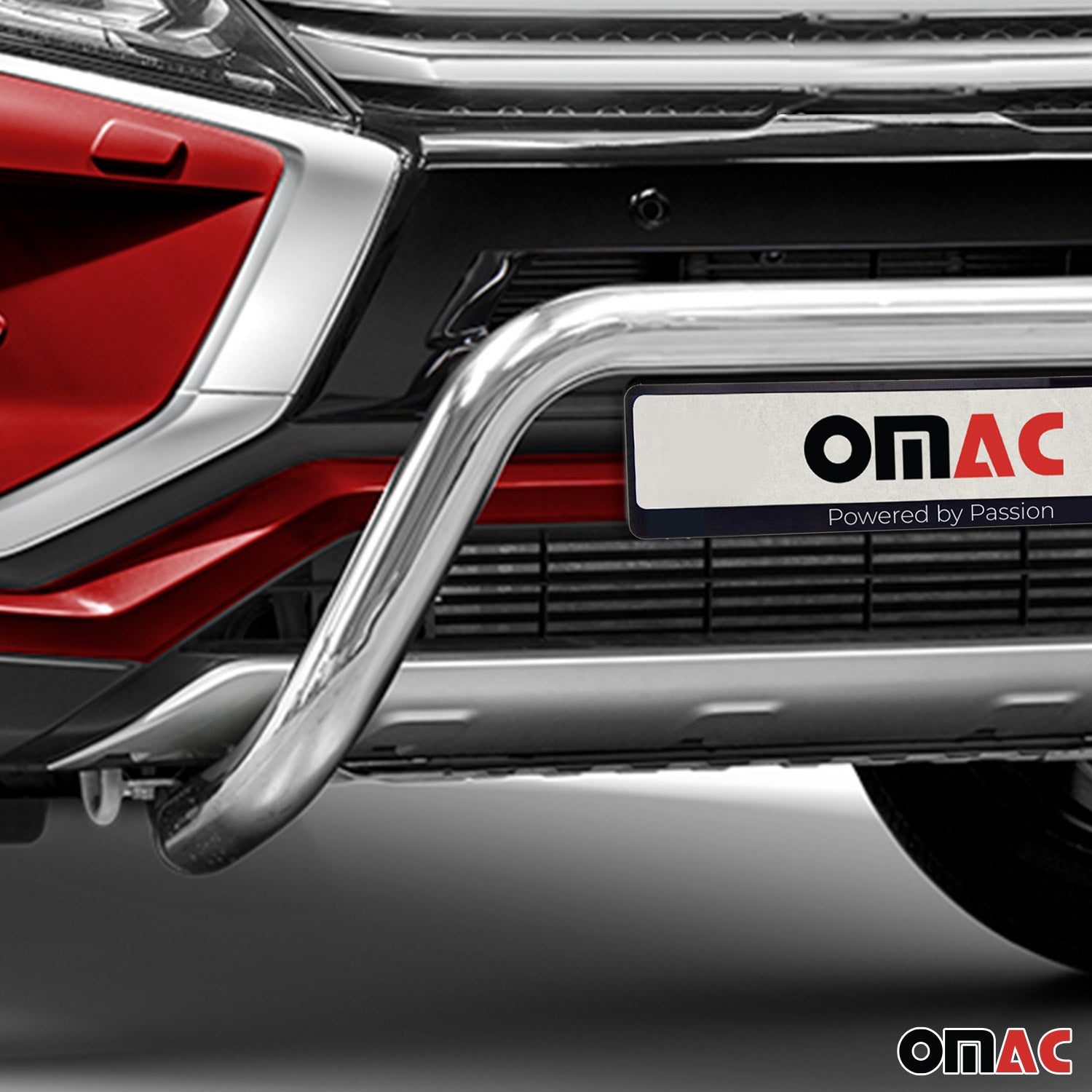 Pare-Buffle Avant Pour Mitsubishi Eclipse Cross 2018-2019 en Argent