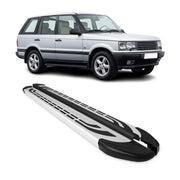 Marchepieds Latéraux pour Range Rover Vogue 1994-2001 Aluminium Gris 2Pcs