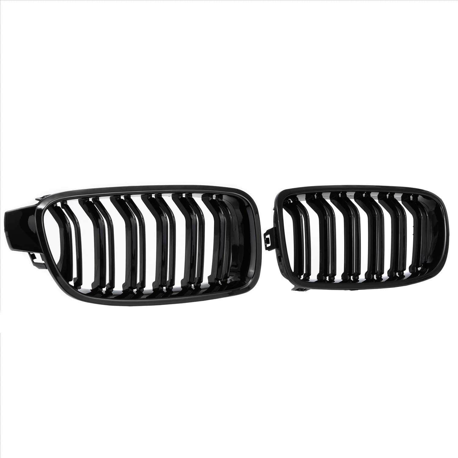 Calandre JOM Pare-chocs avant pour BMW Series 3 F30 F31 2011-2019 ABS Noir 1x