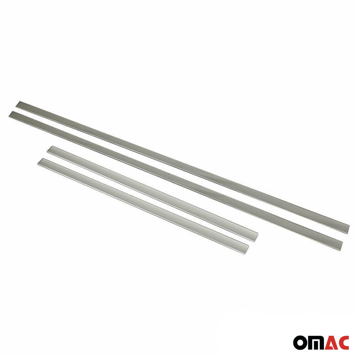 Baguette protection de porte pour Chevrolet Aveo Berline 2005-2012 inox chromé