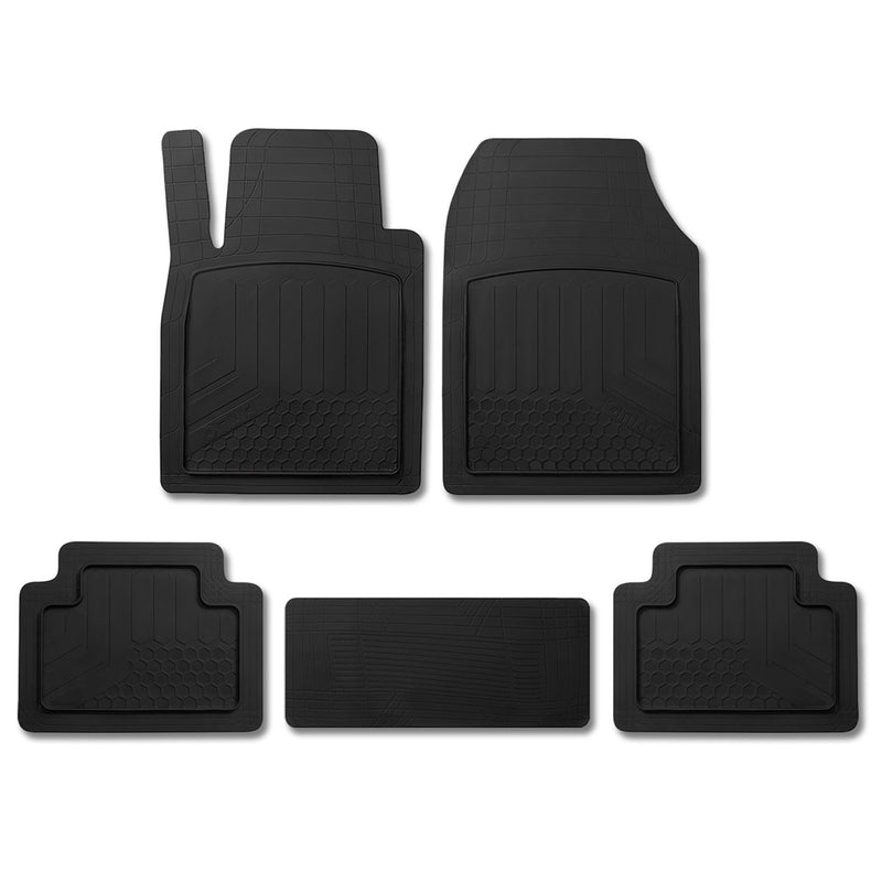 Tapis de sol pour Fiat 500L / 500X antidérapants et toutes saisons 5 Pcs