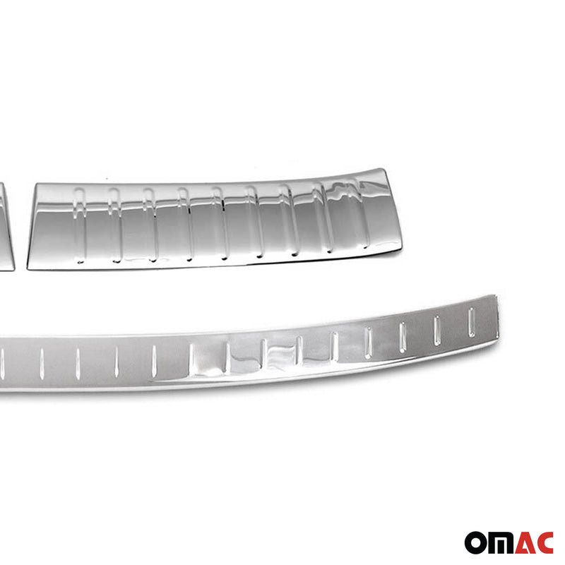 Kit Protection de Pare-Chocs arrière pour Hyundai Tucson 2021-2025 Brillant inox