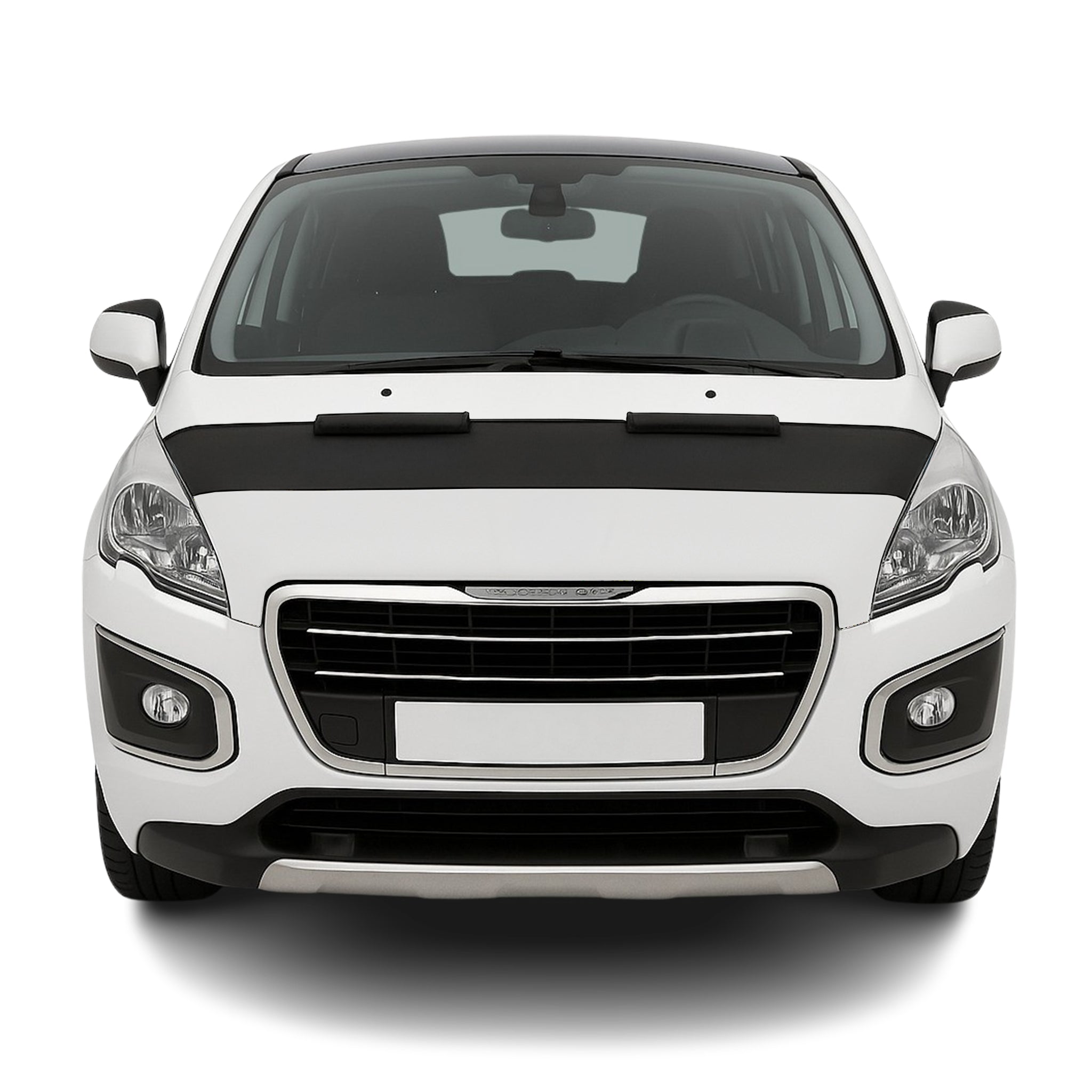 Protège Capot pour Peugeot 3008 2010-2016 Masque de voiture vinyle Noir