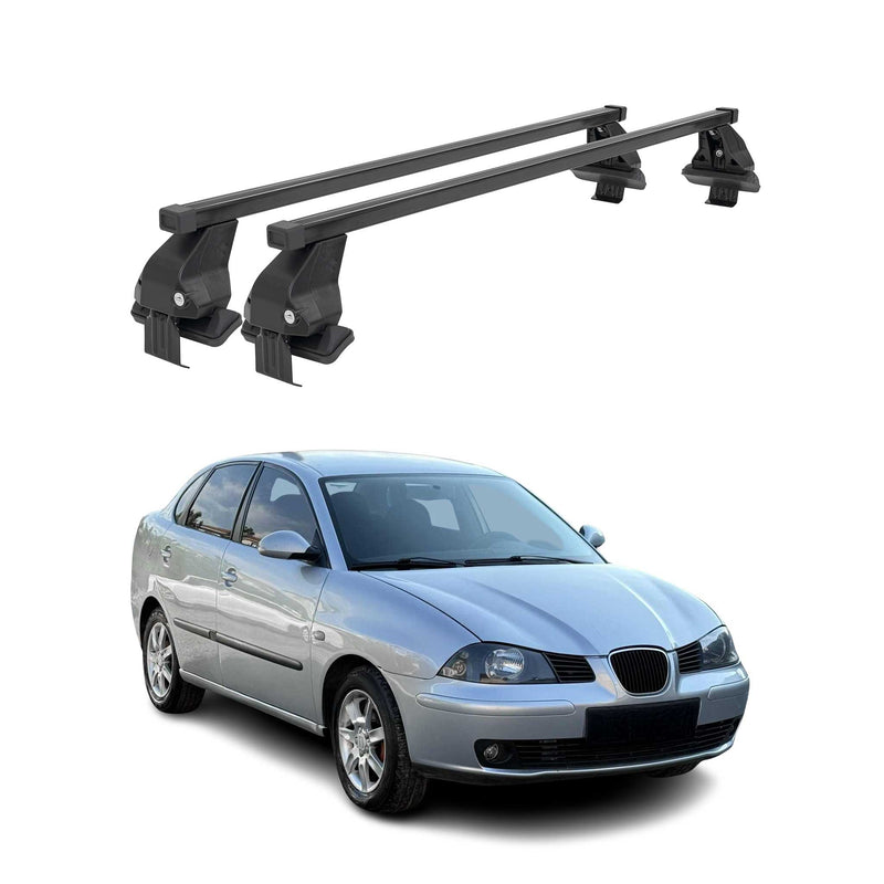 Barres Transversales Menabo pour Seat Cordoba II 2002-2009 Noir