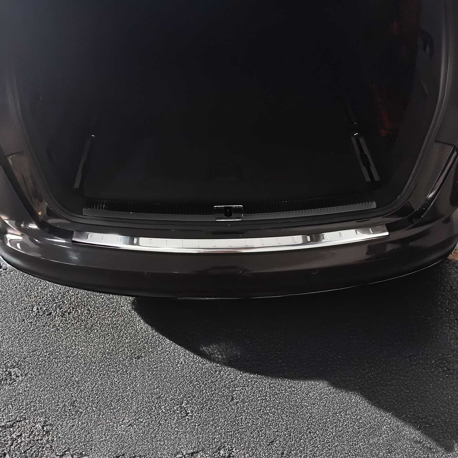 Protection seuil de pare-chocs pour Audi A6 C7 Break 2011-2015 Pre-FL Acier