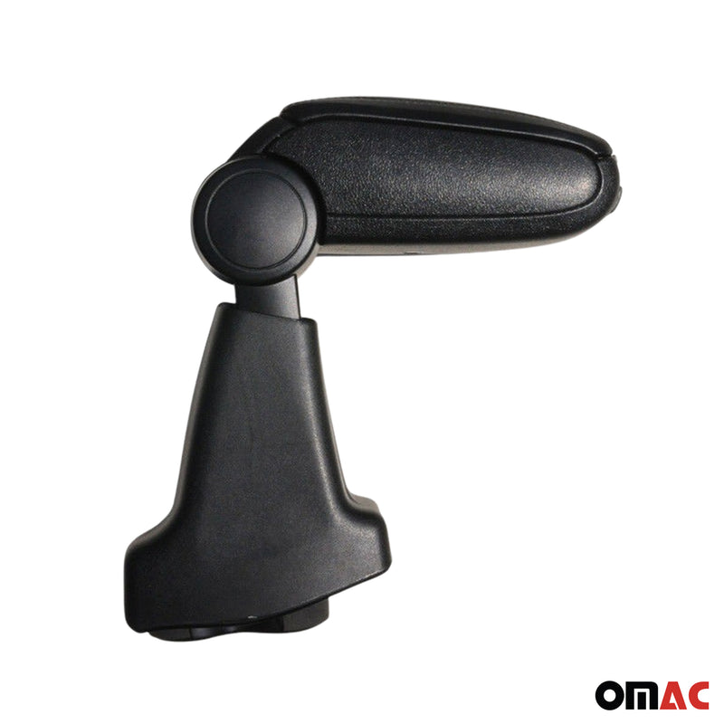 Accoudoir pour Fiat 500 500C 2007-2015 Vinyl Abs Noir