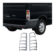 Cadre de Feu Stop Arrière pour Ford Transit 2000-2014 acier inox 2 Pcs