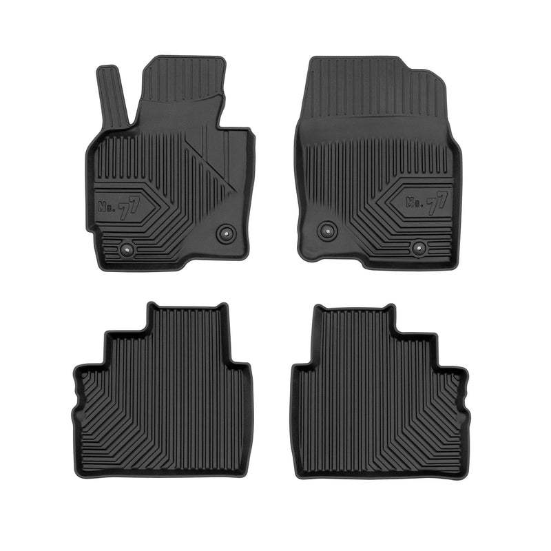Tapis de Sol de Voiture pour Mazda CX-5 I 2012-2017 TPE Antidérapant Noir 4Pcs