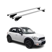 Tiger Barres de toit transversales pour Mini Countryman R60 2010-2016 Gris