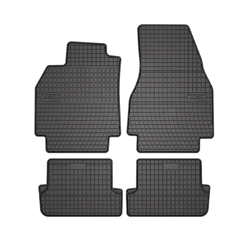 Tapis de Sol pour Renault Megane 2002-2008 Caoutchouc Noir