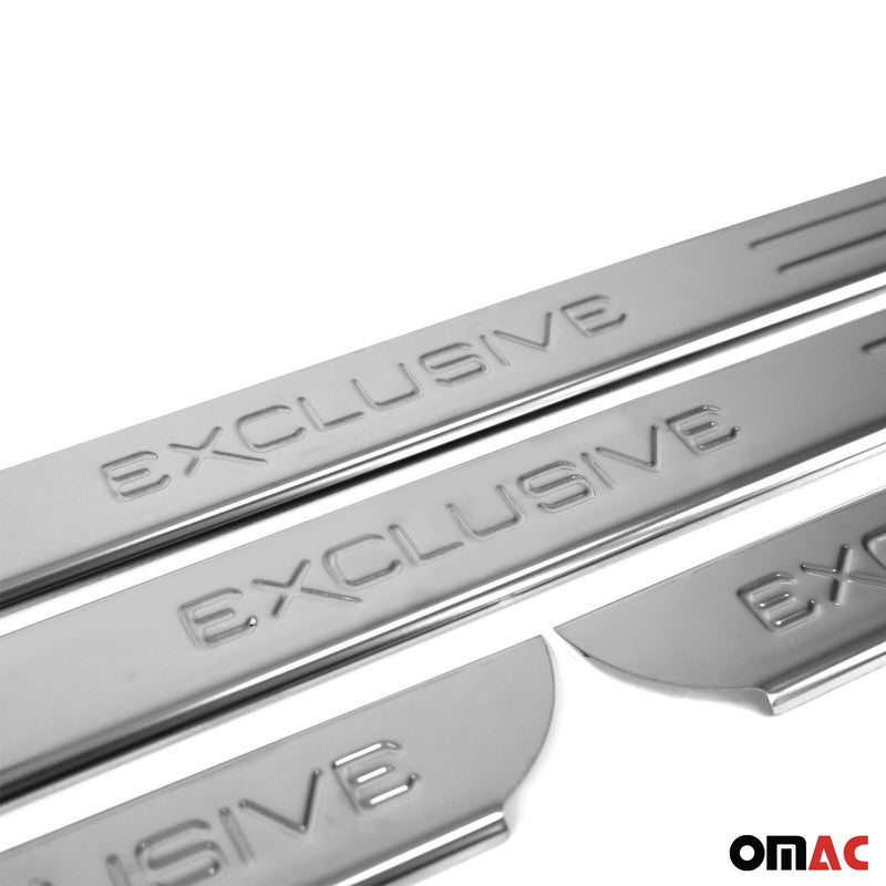 Couverture de Seuil de porte pour Toyota RAV4 2006-2012 inox chromé Exclusive 4x