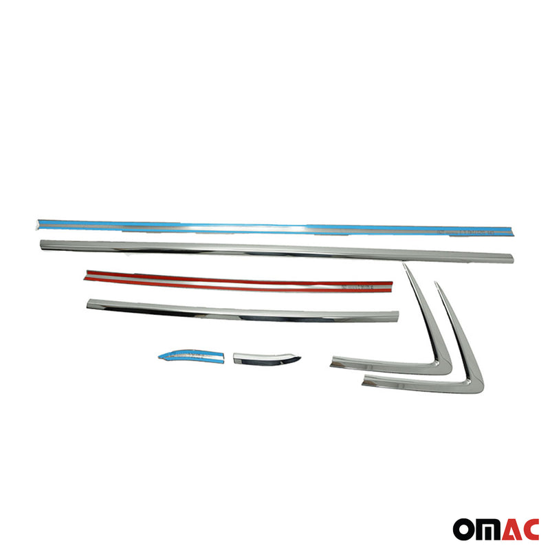 Garniture de Fenêtre pour Opel Mokka SUV 2012-2016 Acier Inox 8Pcs