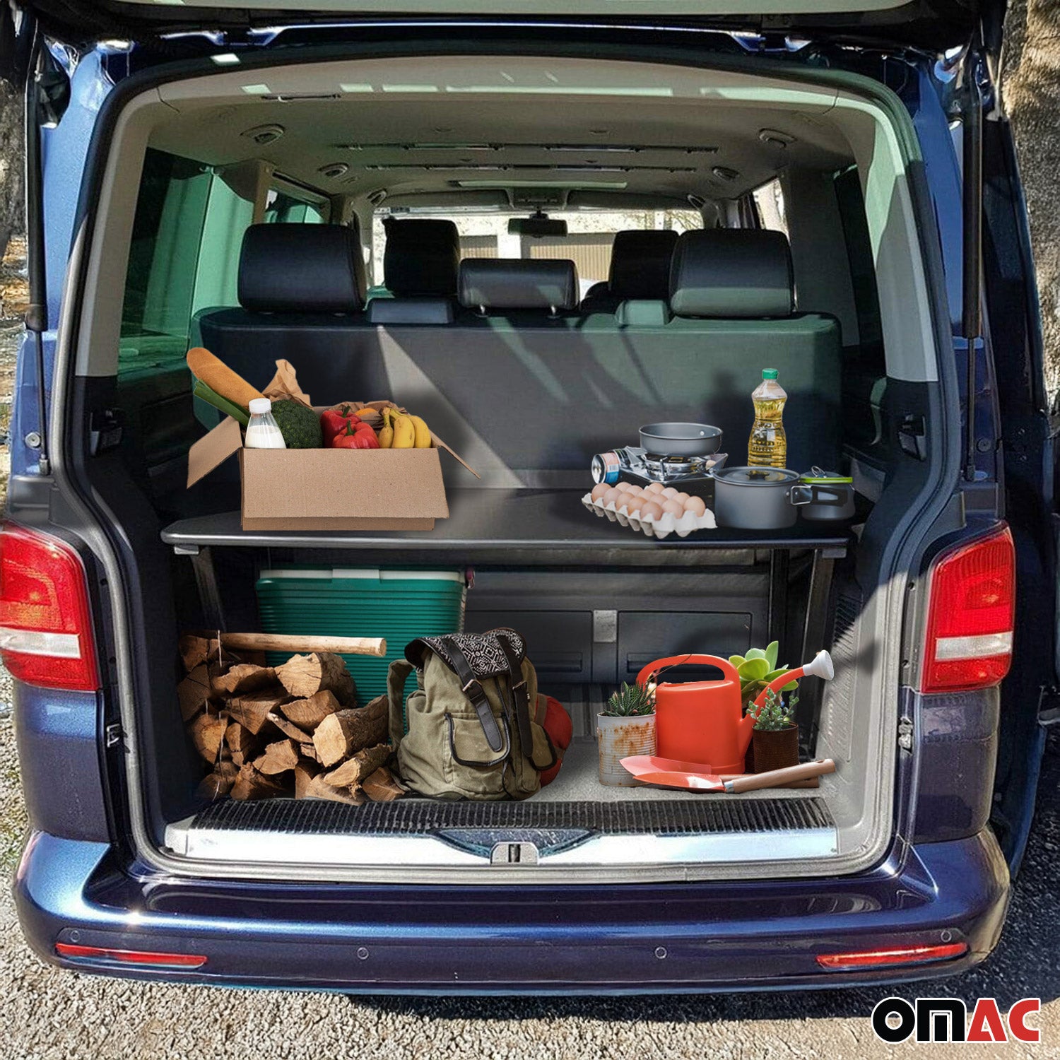 Multiflex Board de Camping MDF pour Ford Tourneo Custom 2023-2025 3Pcs