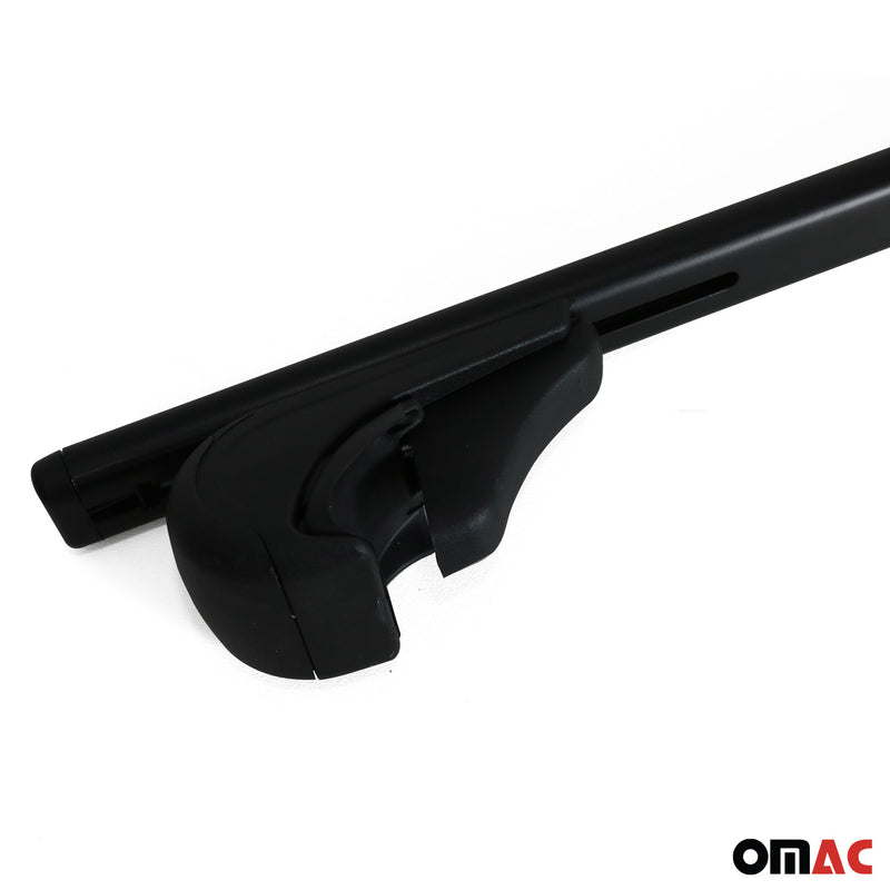 Barres de toit transversales pour BMW X3 E83 2003-2010 Fer Noir