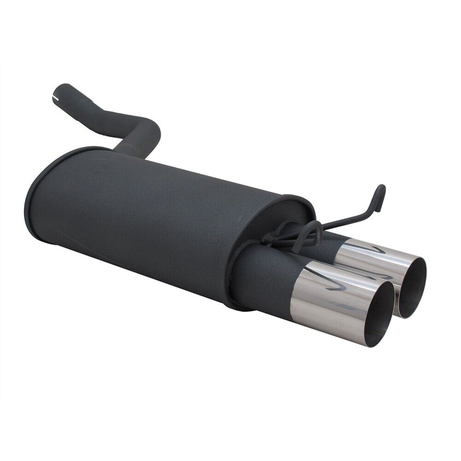 Échappement arrière sport Novus pour Mercedes 190 W201 2x76mm RL-Design avec ABE