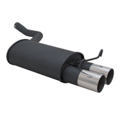 Échappement arrière sport Novus pour Mercedes 190 W201 2x76mm RL-Design avec ABE