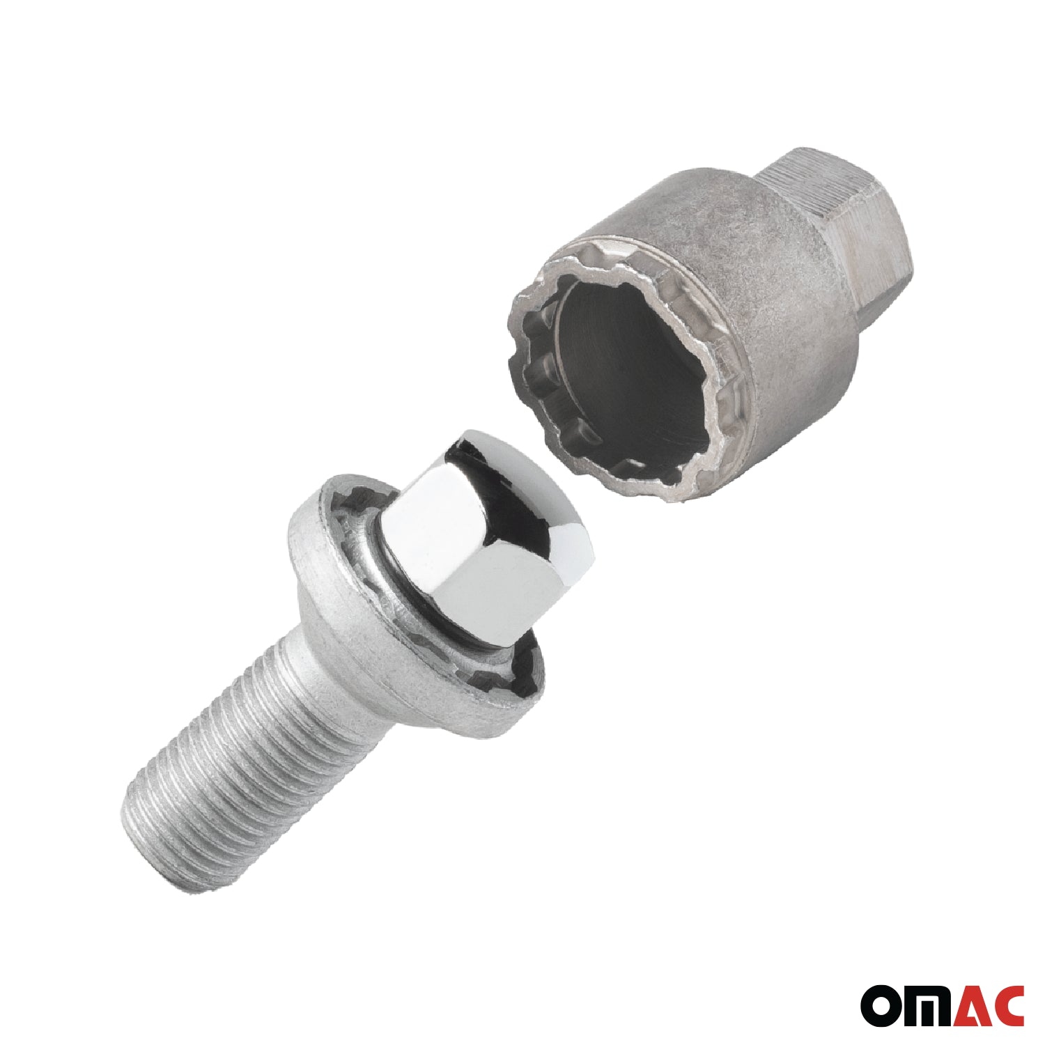 Vis de roue antivol pour Cupra Ateca 2018-2026 Acier Gris lot de 4 M14X1,5
