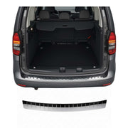 Protection de Pare-Chocs Arrière pour VW Caddy IV 2020-2026 Inox finition polie
