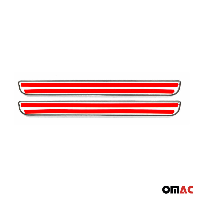 Couverture De Seuil De Porte Pour BMW Série 1 2011-2025 Folie De Carbone 2x