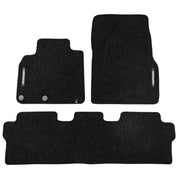 Tapis de Sol de Voiture pour Renault Espace IV 2002-2014 Velours Noir 3Pcs