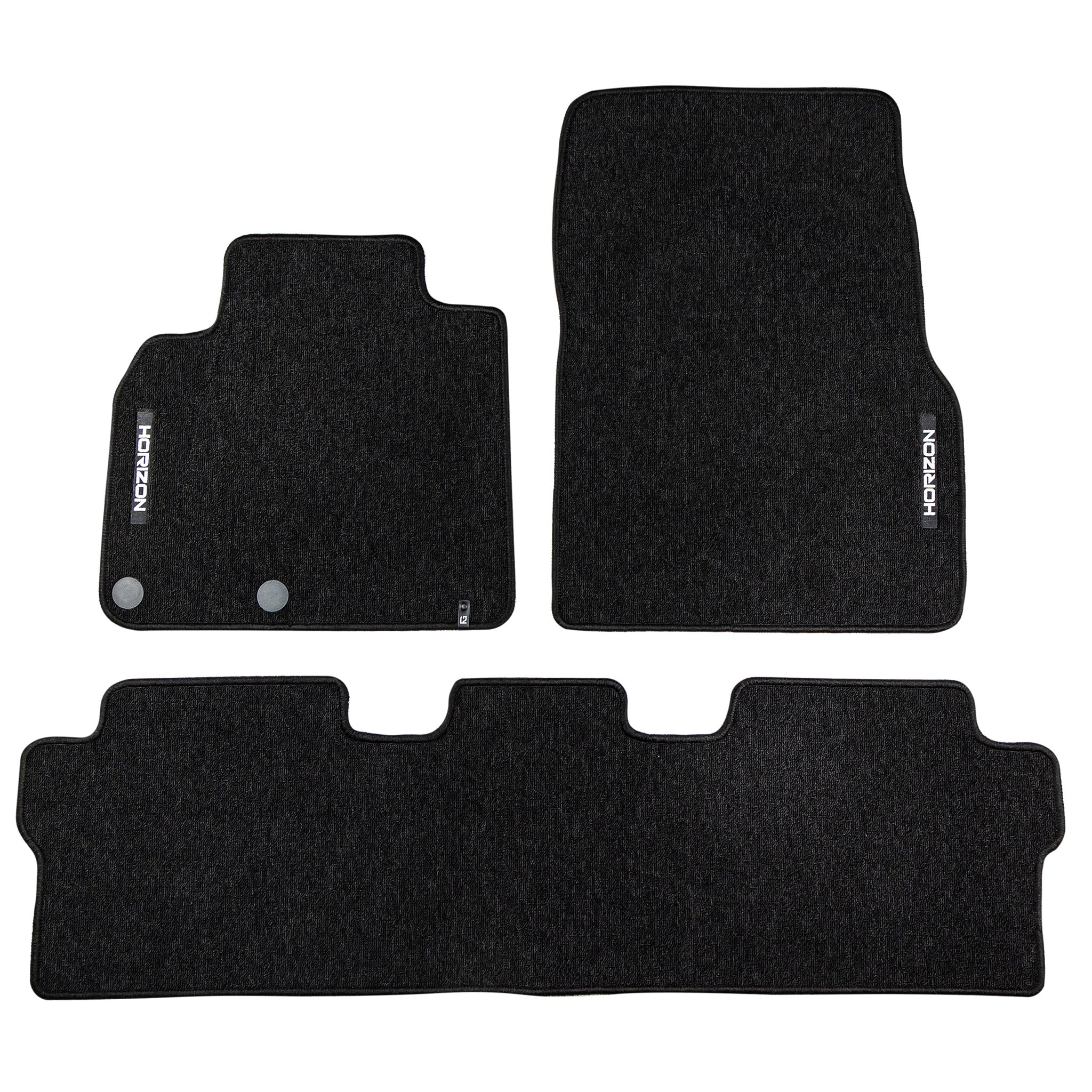 Tapis de Sol de Voiture pour Renault Espace IV 2002-2014 Velours Noir 3Pcs