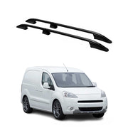 Barres de toit longitudinales pour Citroen Berlingo 2008-2018 L1 Aluminium Noir