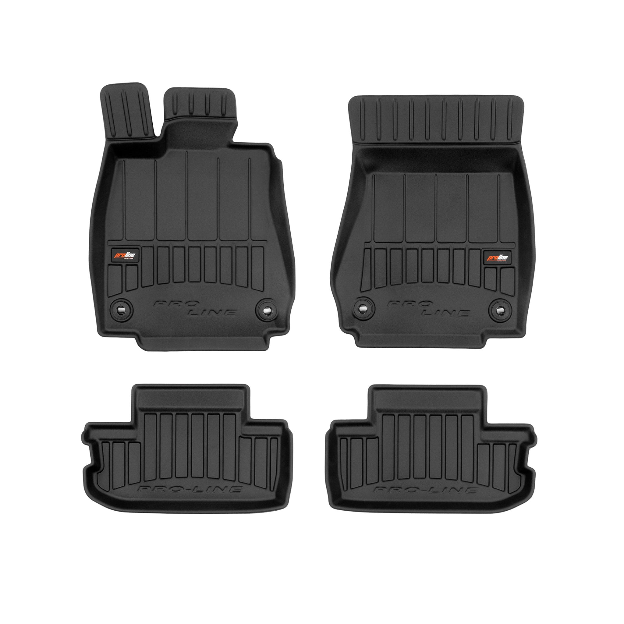 OMAC Tapis de sol en caoutchouc pour Lexus RC 2015-2026 Noir Premium