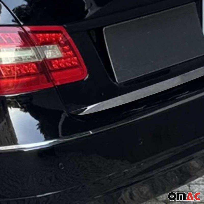 Garniture de Hayon Coffre pour Mercedes Classe E 2010-2015 acier inox