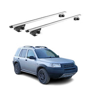 Barres de toit transversales pour Land Rover Freelander I 1998-2006 Alu Gris ABE
