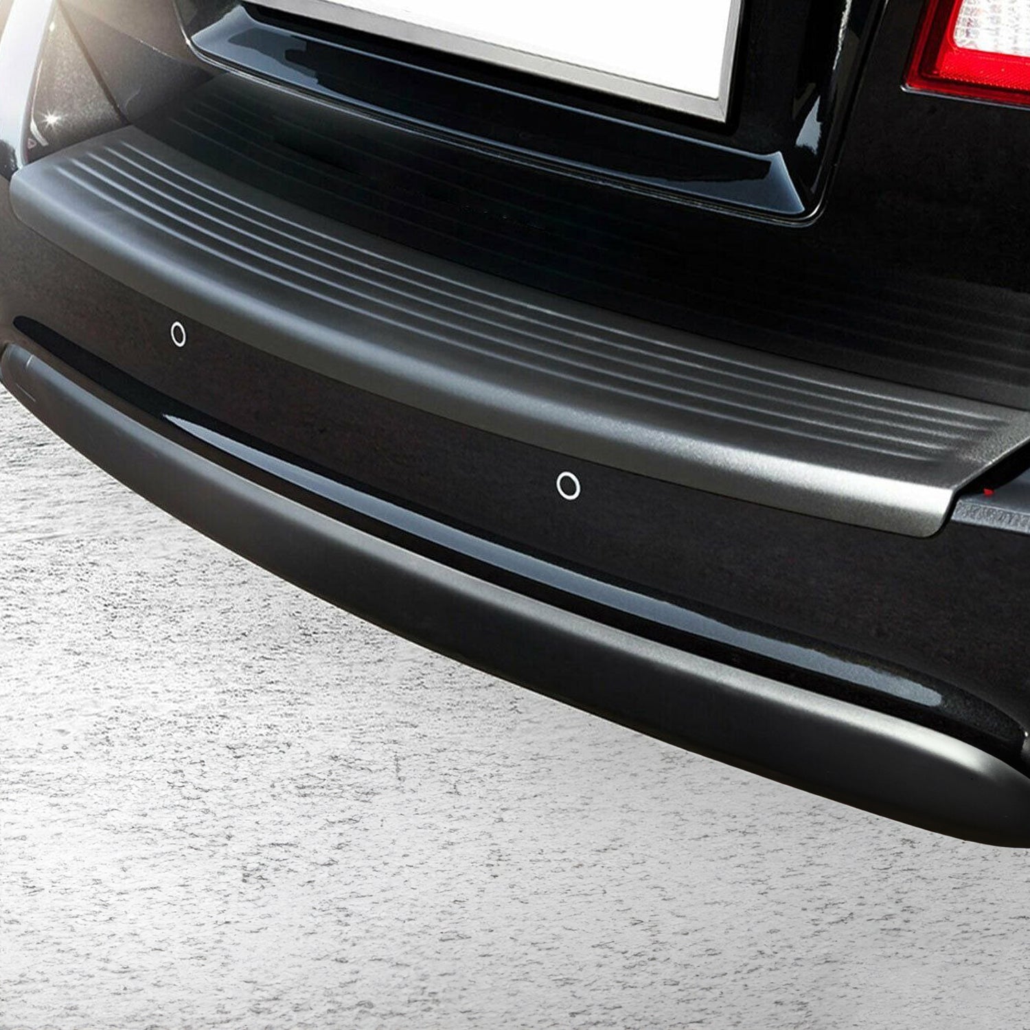 Protection de Pare-Chocs pour Fiat 500X 2015-26 Inox finition dark chrome