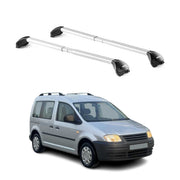Barres de toit transversales pour VW Caddy 2003-2020 3-5P Gris Argenté 2x ABE