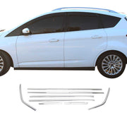 Garniture de Fenêtre pour Ford C-Max 2011-2019 Acier Inox 8Pcs