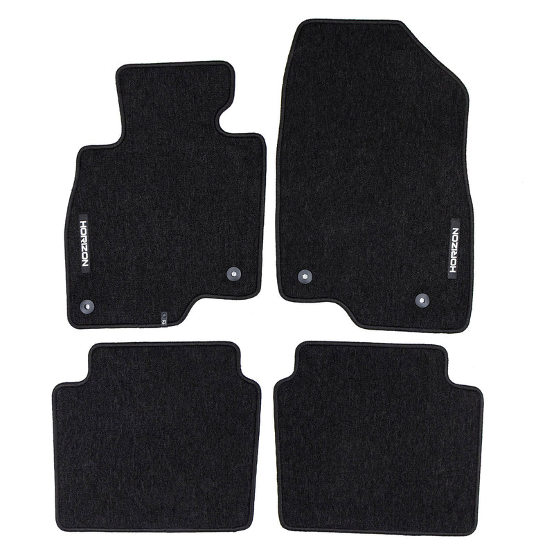 Tapis de Sol de Voiture pour Mazda 6 III 2012-2025 Velours Imperméable 4Pcs