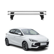 Menabo Barres de toit transversales pour MG MG3 2024-2026 Alu Gris 2x