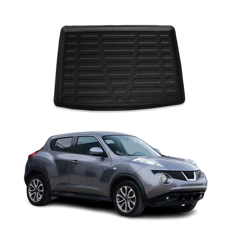 Tapis de Coffre pour Nissan Juke 2011-2020 en TPE Noir