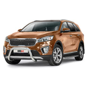 Pare-Buffle Avant Pour Kia Sorento 2014-2017 en Acier Inoxydable Argent
