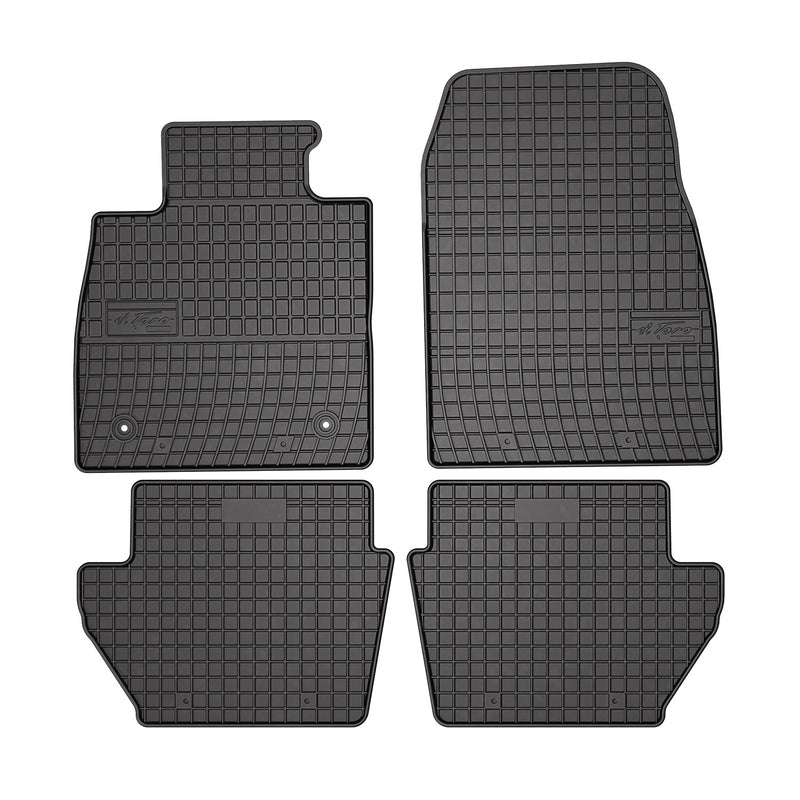 Tapis de Sol pour Ford Puma 2019-2022 Caoutchouc Noir