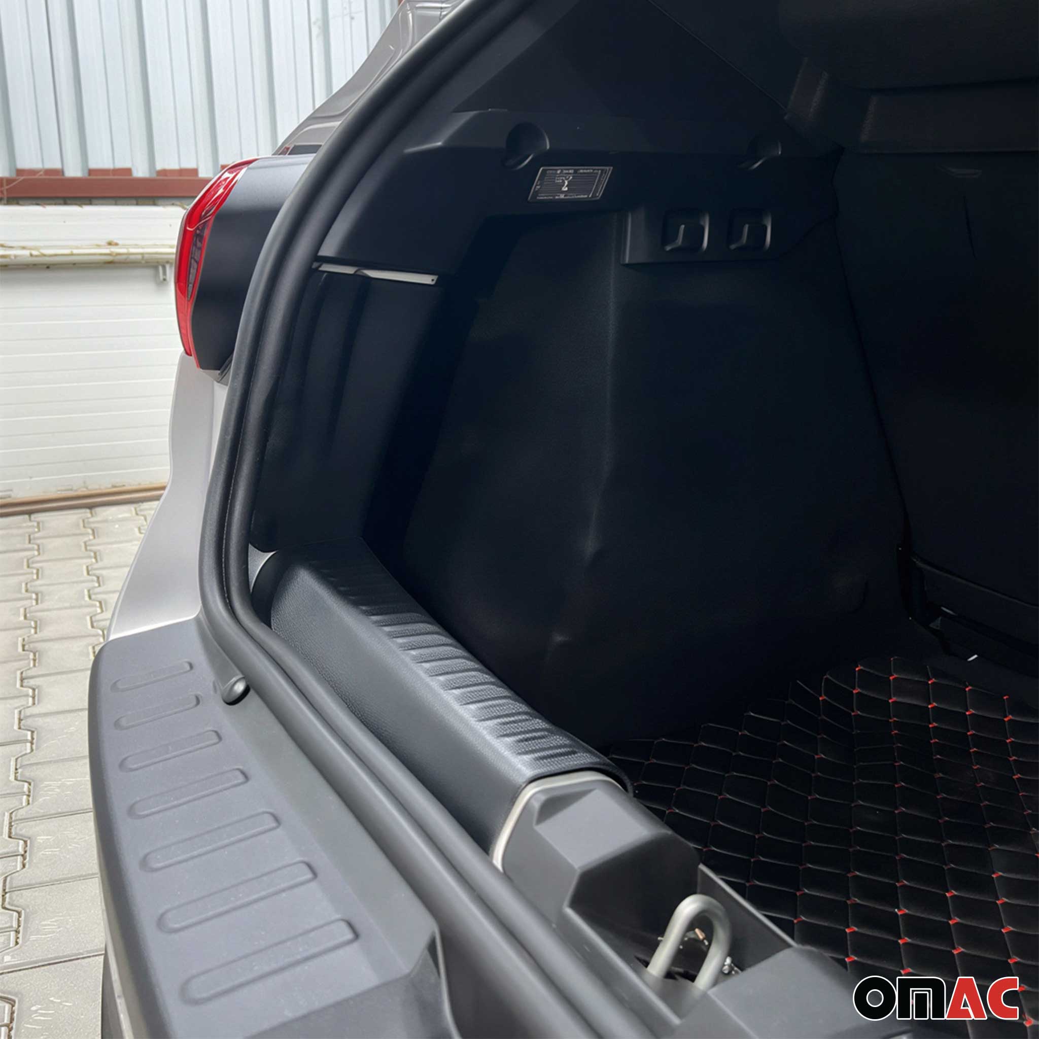Protection de Pare-Chocs Arrière pour Dacia Sandero III 2021-2026 Acryl noir mat